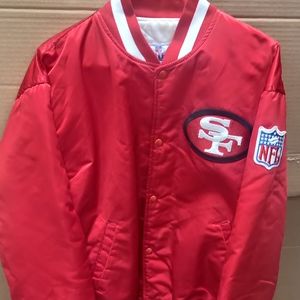 San Francisco 49ers Original Starter Red Gold Jack